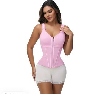 SHAPSHE Waist Shapewear for Women with Bra Tummy Control Girdle Workout Faja